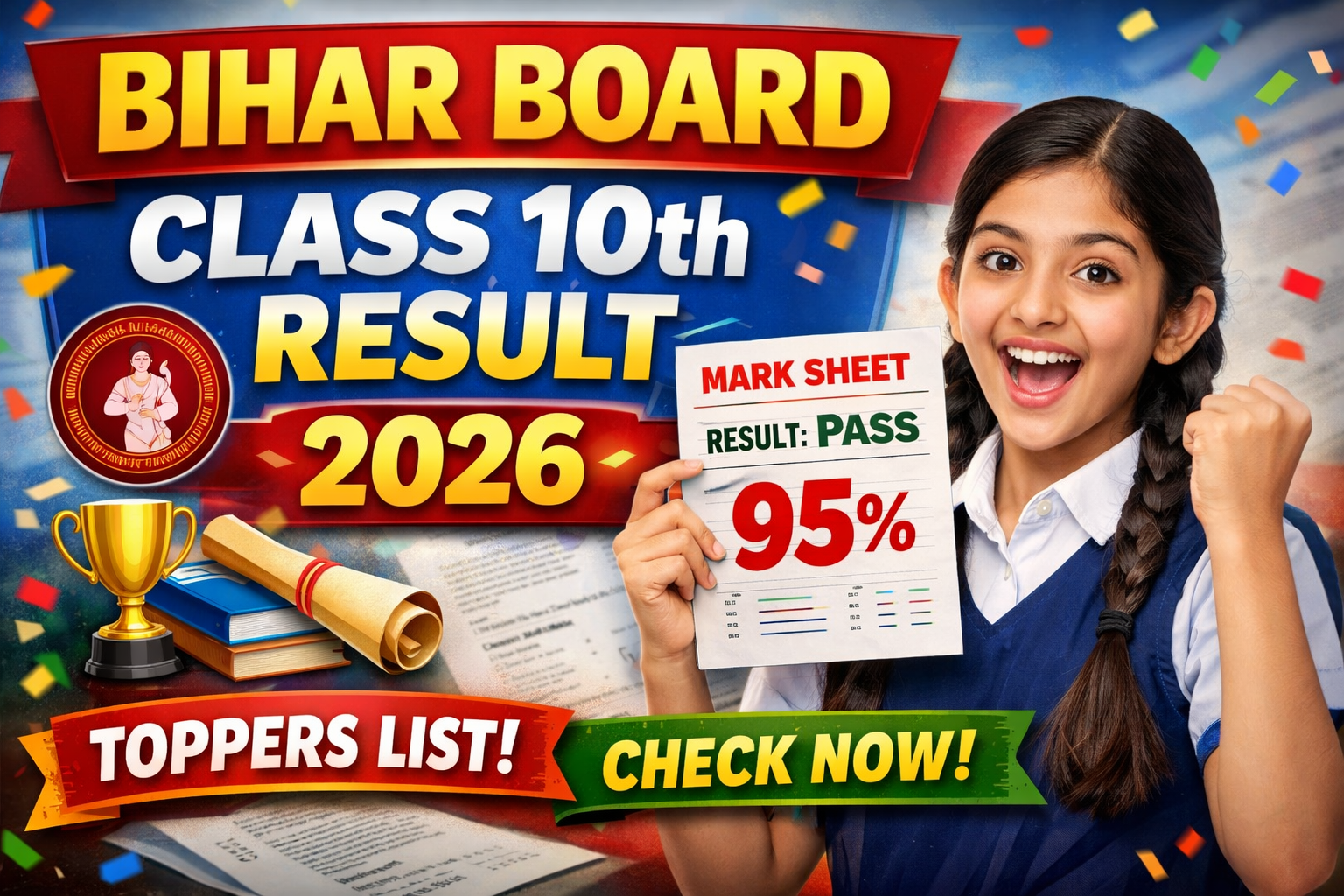 Read more about the article Bihar Board Class 10th Result 2026